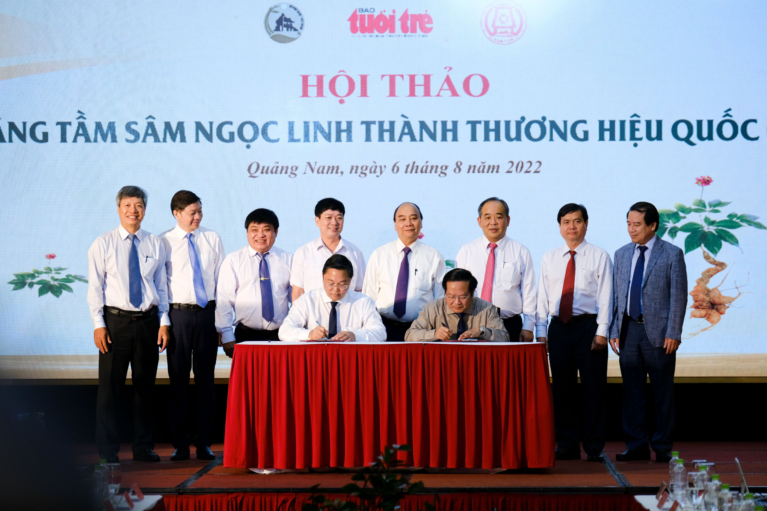 Phát triển Sâm Ngọc Linh thành thương hiệu quốc gia - Ảnh 1.