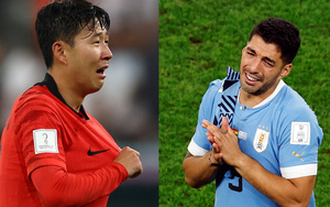 Những giọt nước mắt trái chiều của Suarez và Son Heung Min