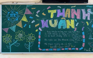 Mê mẩn những bức tranh phấn mừng 20-11 của teen THPT Chu Văn An (Đắk Nông)