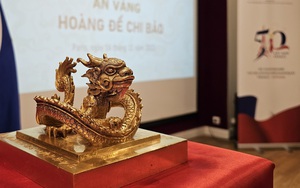 Đề nghị xem xét công nhận ấn vàng Hoàng đế chi bảo là bảo vật quốc gia - Ảnh 2.