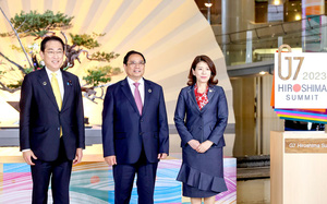 Thủ tướng Nhật Bản đón Thủ tướng Phạm Minh Chính, G7 mở rộng chính thức bắt đầu