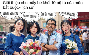 Khi thầy cô biến hình cùng AI và anime