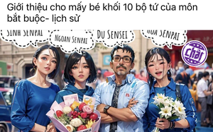 Khi thầy cô biến hình cùng AI và anime