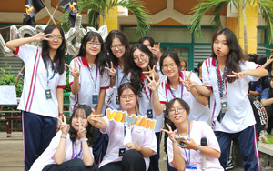Teen THPT Trưng Vương và Quang Đăng chào năm học mới cùng chuyên trang Mực Tím