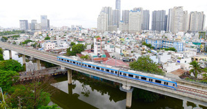 Lần đầu tiên metro số 1 chạy thử toàn tuyến