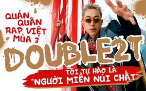 Quán quân Rap Việt Double2T tự hào là người miền núi chất