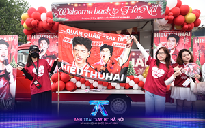 Fan Hà Nội mang food truck tiếp sức Anh trai say hi trước thềm concert tối nay, 7-12