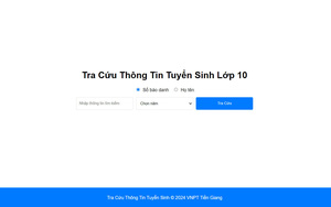 Đã có điểm thi tuyển sinh lớp 10 tỉnh Tiền Giang