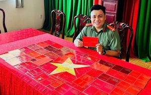 Lửa tinh thần dân tộc từ những lá cờ đỏ sao vàng - Ảnh 4.