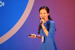 Cao Thị Hải Vân giành giải Nhất Hội thi Báo cáo viên giỏi toàn quốc