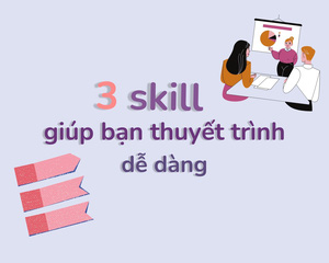 3 “skill” giúp bạn thuyết trình dễ dàng hơn