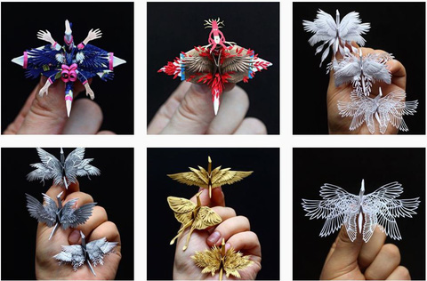 Hình xăm Origami | ý nghĩa hình xăm nghệ thuật xếp giấy origami