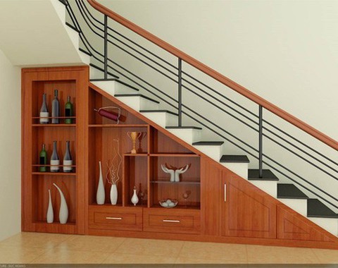 Một số lưu ý về phong thủy khi thiết kế, bố trí gầm cầu thang ...