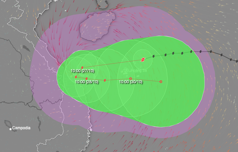 Bão Trà Mi đang đi nhanh, chiều tối nay miền Trung bắt đầu mưa lớn - Tuổi  Trẻ Online