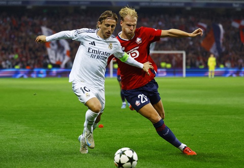 Mbappe không có nổi 1 cú sút, Real Madrid thua Lille - Tuổi Trẻ Online