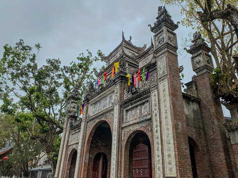 Cổng vào đình làng Đồng Kỵ, Từ Sơn, Bắc Ninh - Ảnh: NGUYÊN BẢO