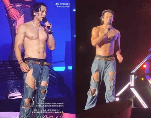 Bi Rain mặc quần rách, không dám nhảy mạnh vì sợ ‘lộ hàng’ - Tuổi Trẻ