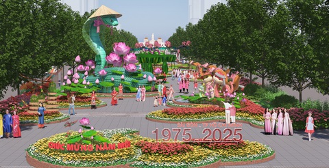 Linh%20vật%20ở%20đường%20hoa%20Nguyễn%20Huệ%20Tết%202025:%20công%20phu%20tạo%20hình%20nàng%20Tỵ%20không%20%20lạnh%20lùng%20-%20Tuổi%20Trẻ%20Online