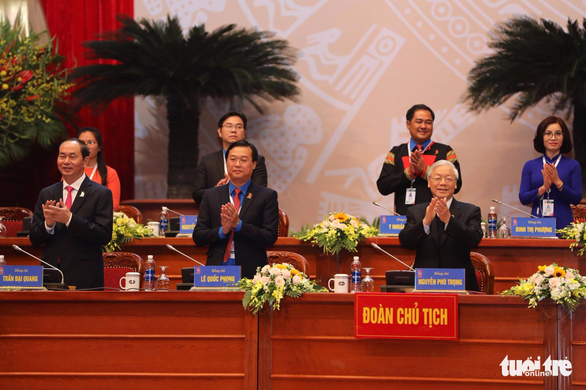 Tổng bí thư Nguyễn Phú Trọng: ‘Tránh nhạt Đảng, khô Đoàn’ - Ảnh 4. Tổng bí thư Nguyễn Phú Trọng: ‘Tránh nhạt Đảng, khô Đoàn’ - Ảnh 4.