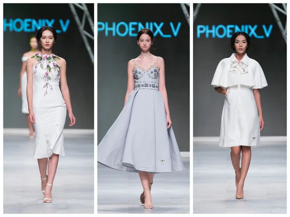 Lệ Quyên làm vedette trong bộ sưu tập của Vũ Thu Phương - Ảnh 9. Lệ Quyên làm vedette trong bộ sưu tập của Vũ Thu Phương - Ảnh 9.