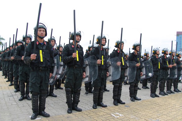 Diễn tập phương án chống khủng bố bảo vệ APEC - Ảnh 3. Diễn tập phương án chống khủng bố bảo vệ APEC - Ảnh 3.