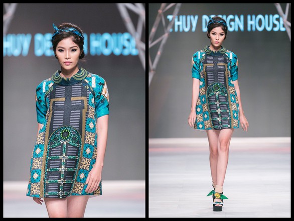 Ngô Thanh Vân đưa thời trang Cô Ba Sài Gòn lên sàn catwalk - Ảnh 4. Ngô Thanh Vân đưa thời trang Cô Ba Sài Gòn lên sàn catwalk - Ảnh 4.