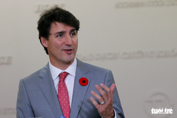 Nửa ngày của Thủ tướng Canada Trudeau tại TP.HCM - Ảnh 1.