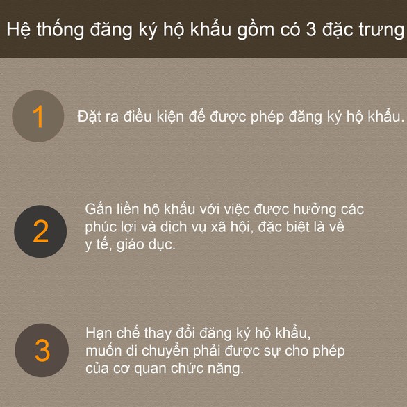 Tự do của công dân và sự trôi chảy quản lý nhà nước bằng hộ khẩu - Ảnh 2. Tự do của công dân và sự trôi chảy quản lý nhà nước bằng hộ khẩu - Ảnh 2.