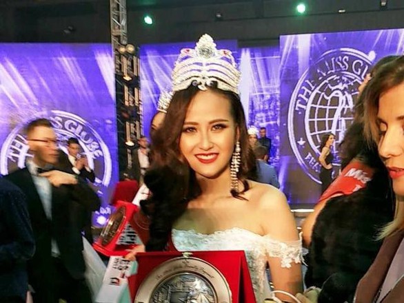 Khánh Ngân chiến thắng tại Hoa hậu Hoàn cầu 2017 - Ảnh 1. Khánh Ngân chiến thắng tại Hoa hậu Hoàn cầu 2017 - Ảnh 1.