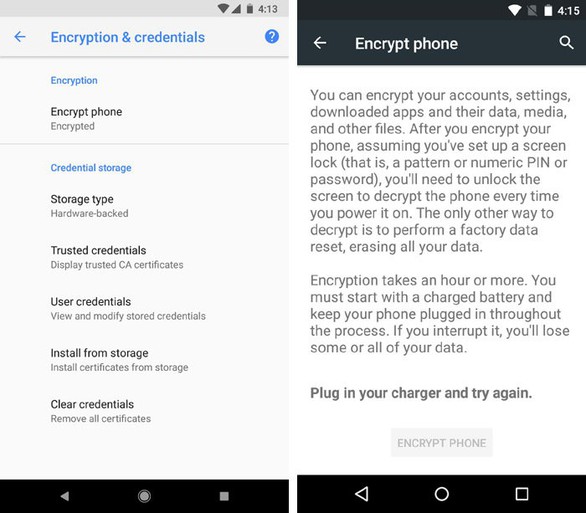 4 bước để xóa dữ liệu an toàn cho thiết bị Android - Ảnh 2. 4 bước để xóa dữ liệu an toàn cho thiết bị Android - Ảnh 2.