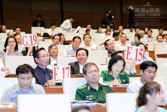 Quốc hội bắt đầu hai ngày thảo luận kinh tế - xã hội - Ảnh 1. Quốc hội bắt đầu hai ngày thảo luận kinh tế - xã hội - Ảnh 1.