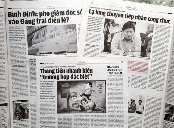 Kiểm điểm trách nhiệm vụ phó giám đốc sở vào Đảng trái điều lệ - Ảnh 1. Kiểm điểm trách nhiệm vụ phó giám đốc sở vào Đảng trái điều lệ - Ảnh 1.