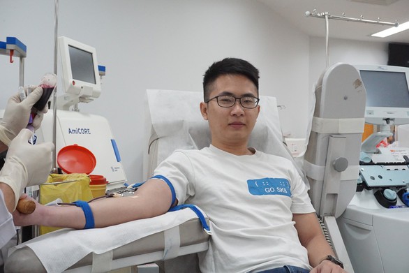 Hiến máu sẻ chia cùng bệnh nhi ung thư - Ảnh 12. Hiến máu sẻ chia cùng bệnh nhi ung thư - Ảnh 12.