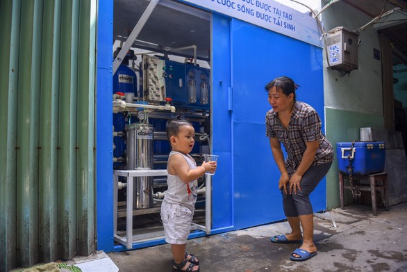 Chiến dịch “Ngày Nước Tái Sinh” cho 480 hộ dân khu Mả Lạng - Ảnh 1. Chiến dịch “Ngày Nước Tái Sinh” cho 480 hộ dân khu Mả Lạng - Ảnh 1.