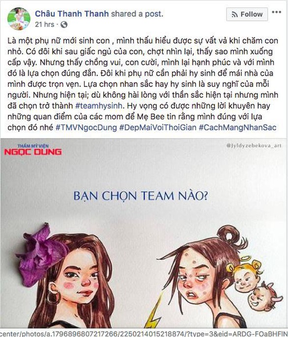 Chọn hy sinh hay chọn nhan sắc, cư dân mạng bùng nổ ý kiến trái chiều - Ảnh 5. Chọn hy sinh hay chọn nhan sắc, cư dân mạng bùng nổ ý kiến trái chiều - Ảnh 5.