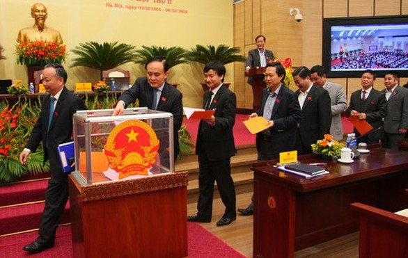Hà Nội sắp lấy phiếu tín nhiệm 37 lãnh đạo chủ chốt - Ảnh 1. Hà Nội sắp lấy phiếu tín nhiệm 37 lãnh đạo chủ chốt - Ảnh 1.