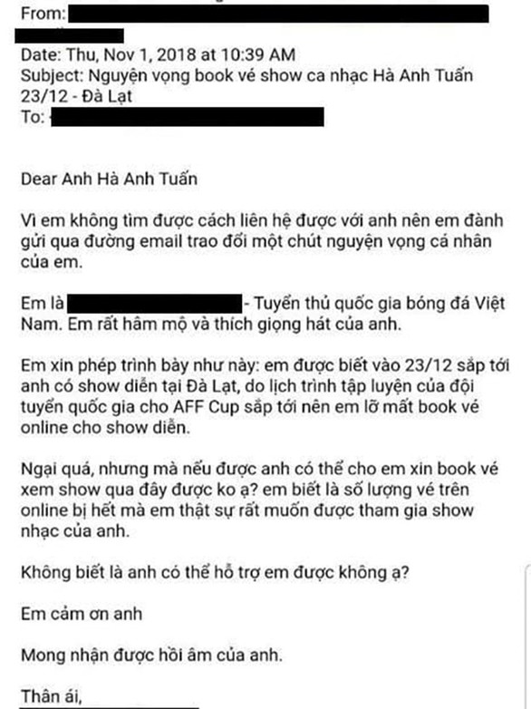 7-11: Công Phượng hay Xuân Trường đặt vé xem show Hà Anh Tuấn? - Ảnh 2. 7-11: Công Phượng hay Xuân Trường đặt vé xem show Hà Anh Tuấn? - Ảnh 2.