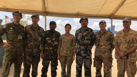 Lính Việt Nam ở châu Phi - kỳ 1: Nữ thiếu tá Việt đầu tiên ở Nam Sudan - Ảnh 1. Lính Việt Nam ở châu Phi - kỳ 1: Nữ thiếu tá Việt đầu tiên ở Nam Sudan - Ảnh 1.