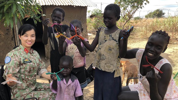 Lính Việt Nam ở châu Phi - kỳ 1: Nữ thiếu tá Việt đầu tiên ở Nam Sudan - Ảnh 3. Lính Việt Nam ở châu Phi - kỳ 1: Nữ thiếu tá Việt đầu tiên ở Nam Sudan - Ảnh 3.