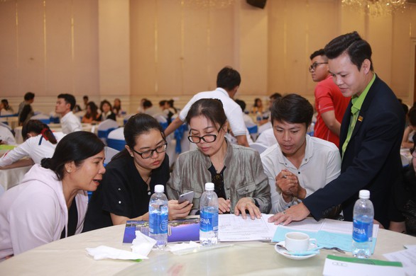 Saigon Intela: thu hút hàng trăm khách hàng tham dự mở bán - Ảnh 1. Saigon Intela: thu hút hàng trăm khách hàng tham dự mở bán - Ảnh 1.