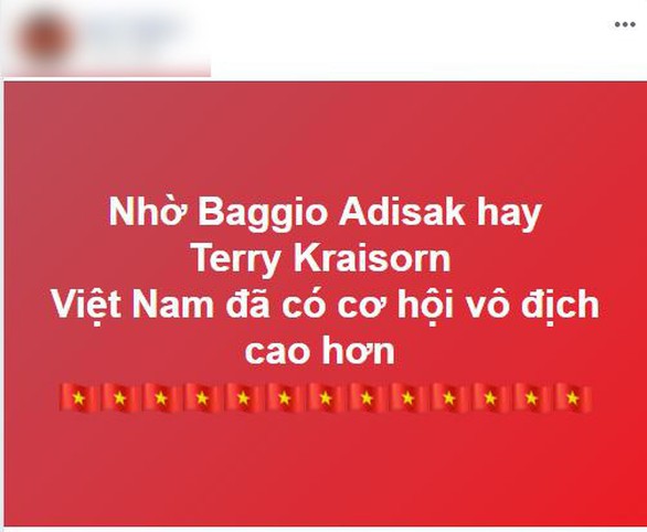CĐV Việt Nam ví Adisak như... Công Phượng vì đá hỏng phạt đền - Ảnh 3. CĐV Việt Nam ví Adisak như... Công Phượng vì đá hỏng phạt đền - Ảnh 3.