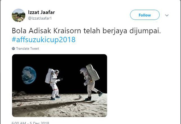 CĐV Việt Nam ví Adisak như... Công Phượng vì đá hỏng phạt đền - Ảnh 6. CĐV Việt Nam ví Adisak như... Công Phượng vì đá hỏng phạt đền - Ảnh 6.