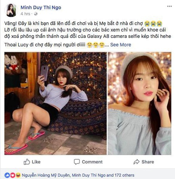 Giới trẻ mê mẩn với Art Selfie - Ảnh 6. Giới trẻ mê mẩn với Art Selfie - Ảnh 6.