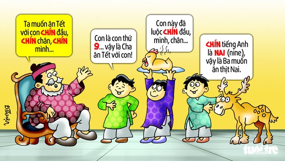 Đầu năm cùng ngắm số 9 may mắn qua con mắt họa sĩ Cười - Ảnh 7. Đầu năm cùng ngắm số 9 may mắn qua con mắt họa sĩ Cười - Ảnh 7.