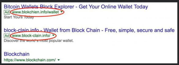 Khai thác quảng cáo của Google Adword để đánh cắp Bitcoin - Ảnh 1. Khai thác quảng cáo của Google Adword để đánh cắp Bitcoin - Ảnh 1.