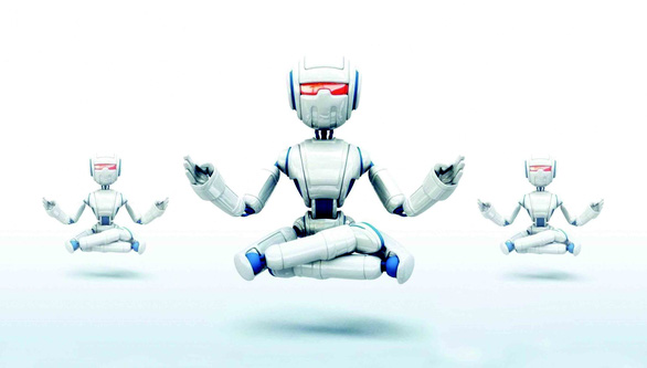 Chuyện robot dạy ngồi thiền - Ảnh 1. Chuyện robot dạy ngồi thiền - Ảnh 1.