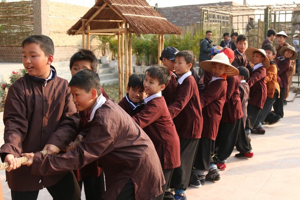 Những tiết học đón tết của học sinh Hà Nội - Ảnh 3. Những tiết học đón tết của học sinh Hà Nội - Ảnh 3.