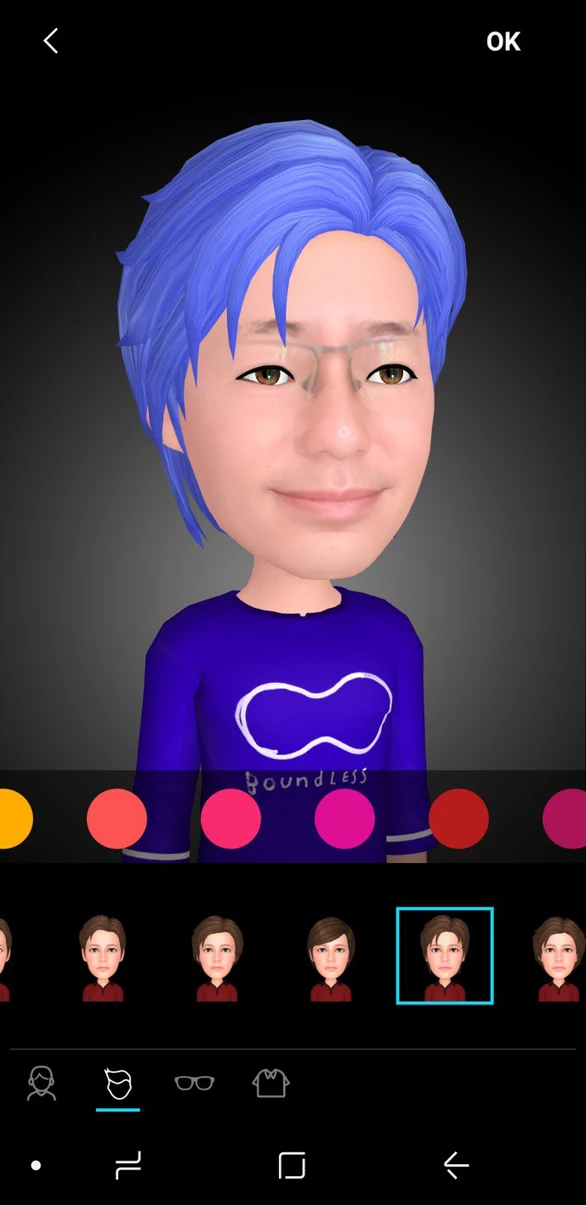 Trào lưu AR Emoji và hướng dẫn cách tạo avatar vui nhộn trên Galaxy S9 - Ảnh 7. Trào lưu AR Emoji và hướng dẫn cách tạo avatar vui nhộn trên Galaxy S9 - Ảnh 7.