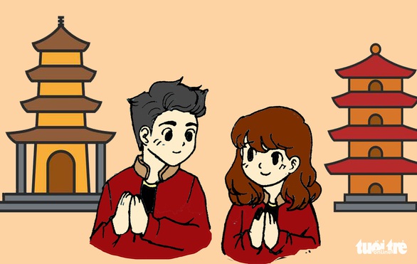 Hí họa: những điều nên tránh khi đi lễ hội, chùa chiền - Ảnh 8. Hí họa: những điều nên tránh khi đi lễ hội, chùa chiền - Ảnh 8.