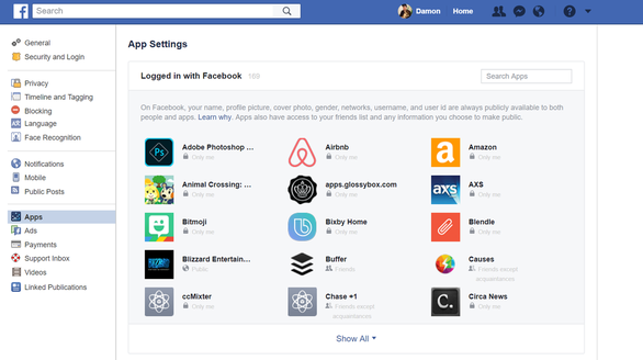 Cách kiểm tra và xóa ứng dụng truy cập dữ liệu Facebook của bạn - Ảnh 2. Cách kiểm tra và xóa ứng dụng truy cập dữ liệu Facebook của bạn - Ảnh 2.